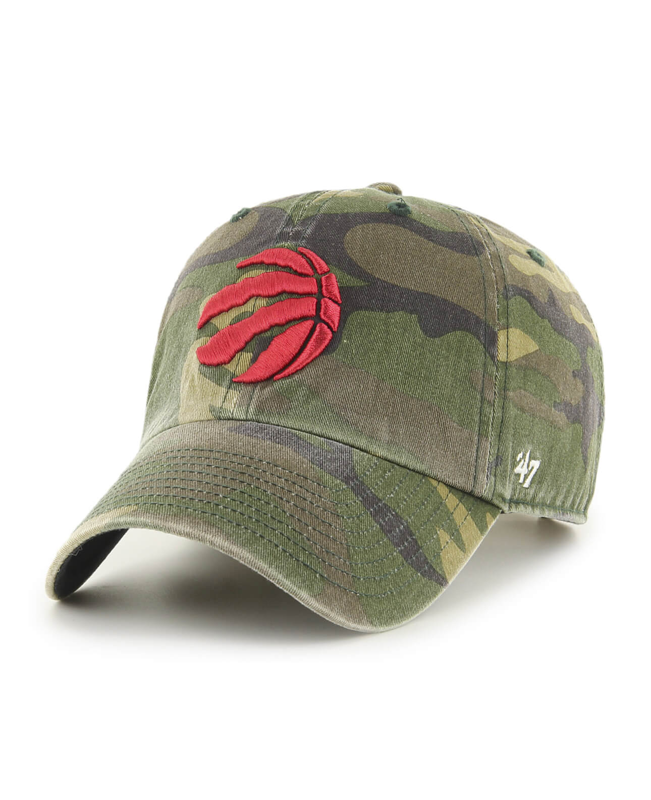 Men's NBA Toronto Raptors '47 Brand Camo Clean Up Hat - Adjustable